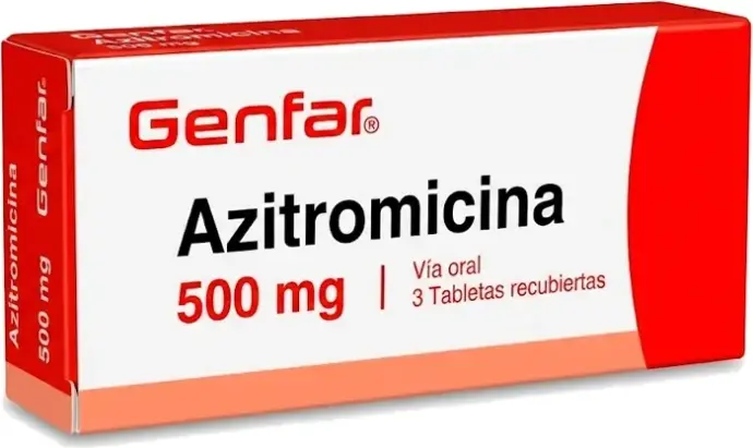 Azitromicina 500mg x 3Tab Recub