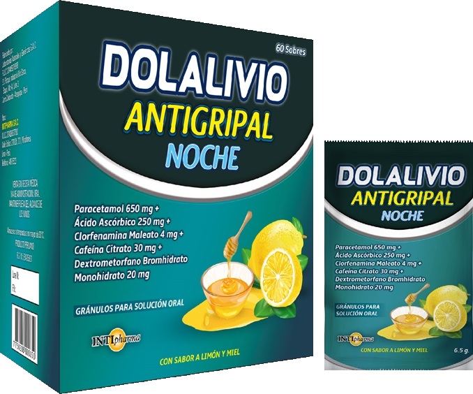 Dolalivio Antigripal Noche x 60Sob