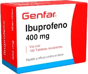 Ibuprofeno 400mg x 100Tab Recub