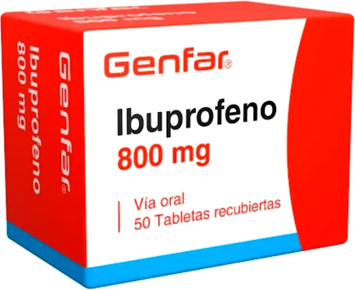 Ibuprofeno 800mg x 50Tab Recub