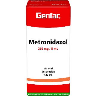 Metronidazol 250mg/5ml x 120ml Susp