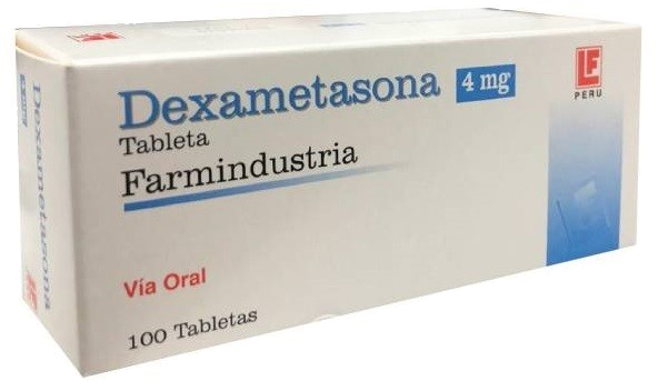Dexametasona 4mg x 100tab
