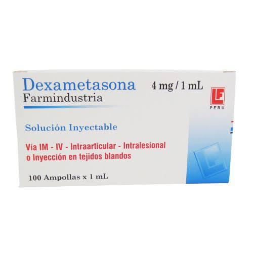 Dexametasona 4mg/ml x 100Amp