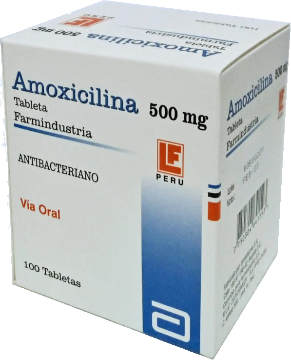 Amoxicilina 500mg x 100Tab