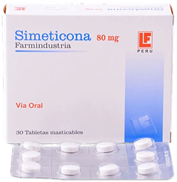 Simeticona 80mg x 30Tab Mast