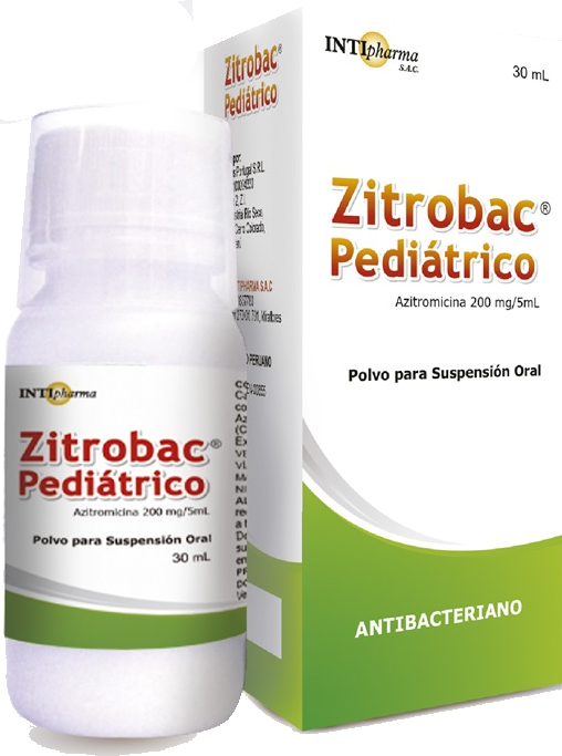 Zitrobac Pediátrico 200mg/5ml x 30ml PPS