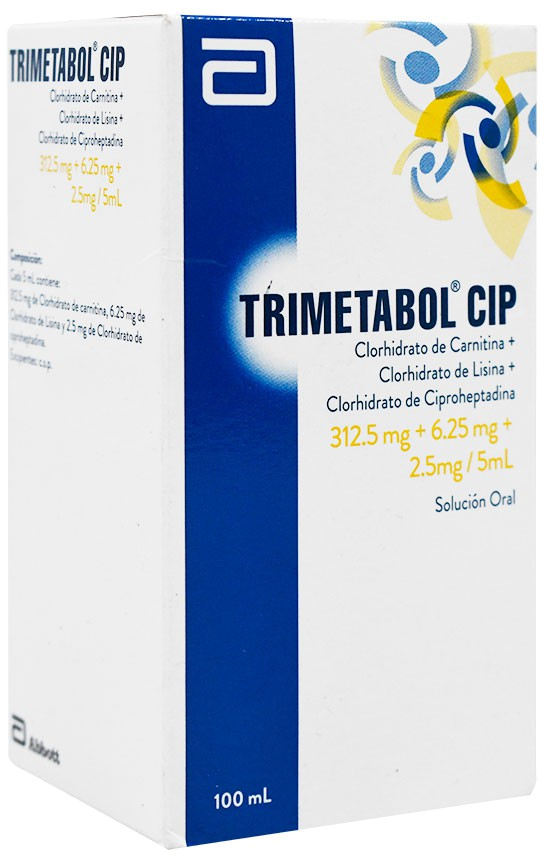 Trimetabol Cip x 100ml Sol Oral