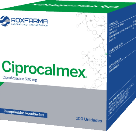 Ciprocalmex 500mg x 100Tab Recub
