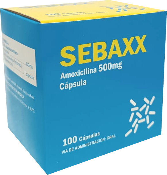 Sebaxx 500mg x 100Cap