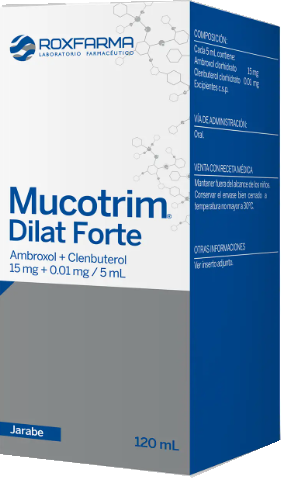 Mucotrim Dilat Forte x 120ml Jbe
