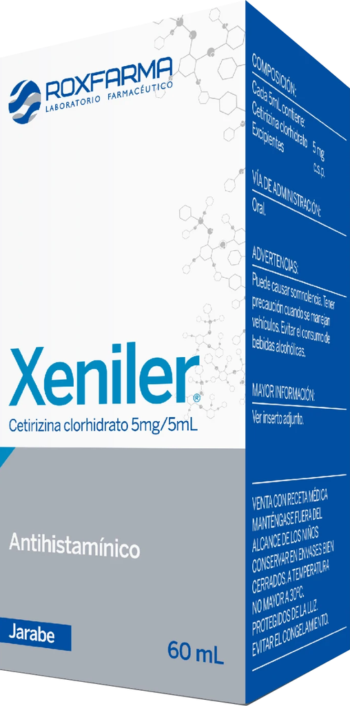 Xeniler 5mg/5ml x 60ml Jbe