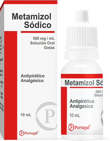 Metamizol sodico 500mg/ml x 10ml Sol Oral