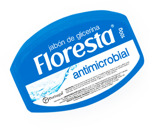 Jabón Floresta Antimicrobial x 100g