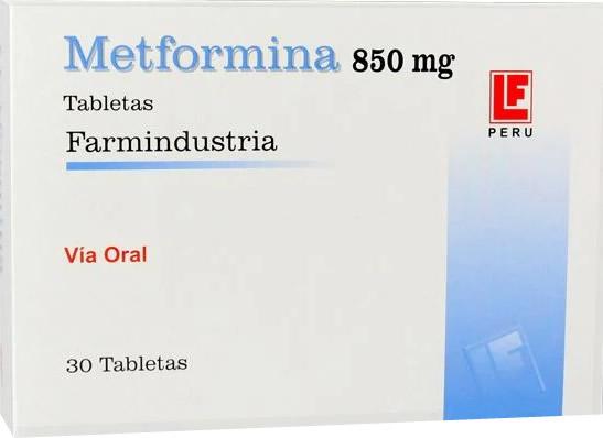 Metformina 850mg x 30Tab