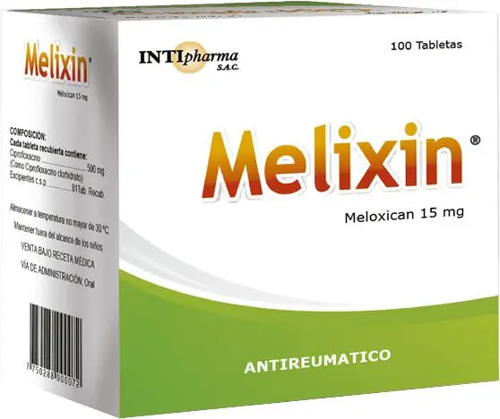 Melixin 15mg x 100Tab