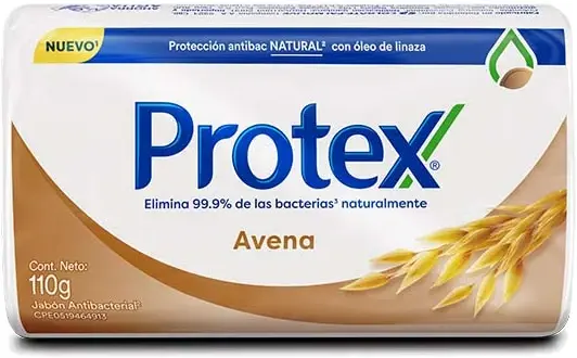 Jabón Protex Antibacterial Avena 110g