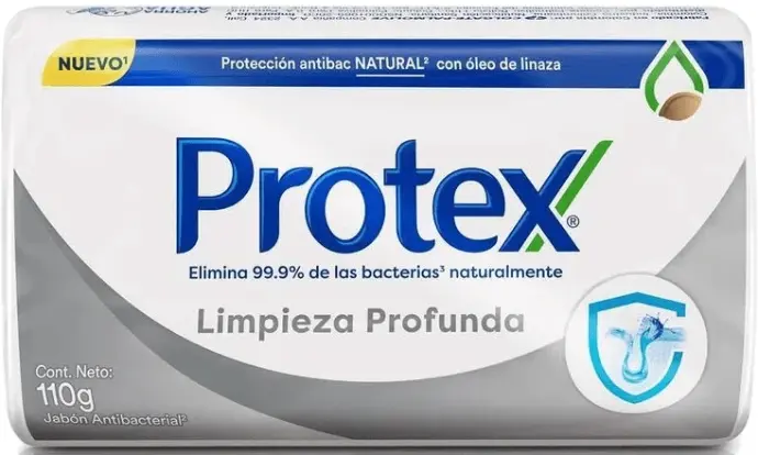 Jabón Protex Antibacterial Limpieza Profunda x 110g