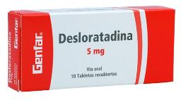 [05/27.F01061C] Desloratadina 5mg x 10Tab Recub