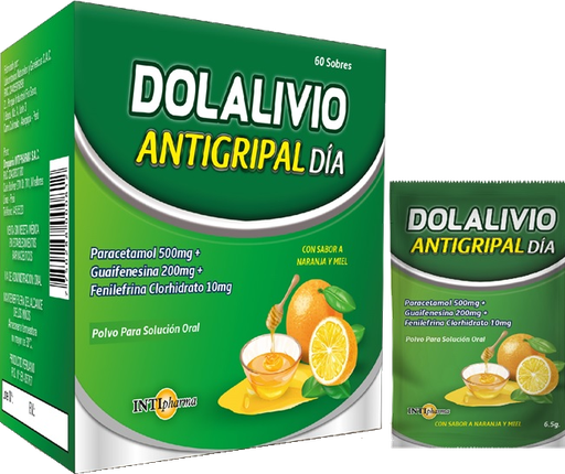 [07/27.2074455] Dolalivio Antigripal Día x 60Sob