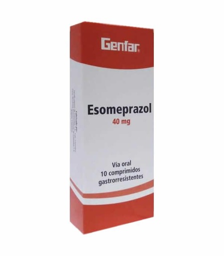 [06/26.ECL1690] Esomeprazol 40mg x 10Comp