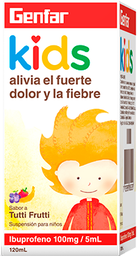 [01/27.962800] Ibuprofeno 100mg/5ml x 120ml Susp