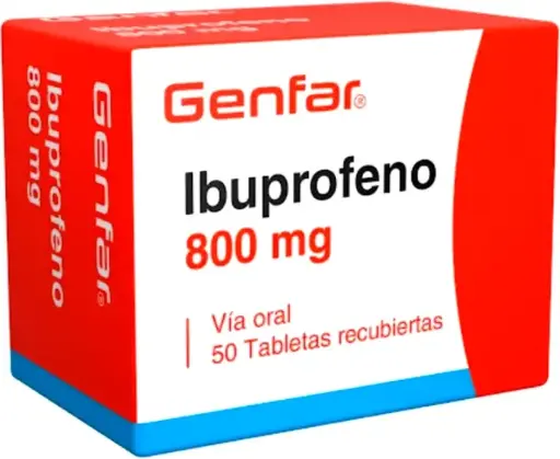[07/28.F01691D] Ibuprofeno 800mg x 50Tab Recub