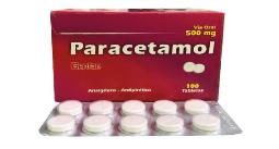 [07/27.E01665C] Paracetamol 500mg x 100Tab