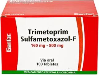 [09/25.D02300A] Sulfametoxazol+Trimetoprima 800+160mg x 100Cap