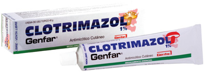 [01/27.F00109A] Clotrimazol 1% crema x 40g tubo