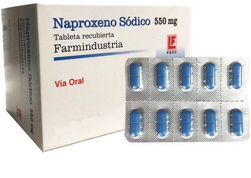 [09/26.20946334] Naproxeno sodico 550mg x 100Tab