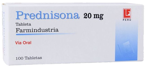 [11/26.21157024] Prednisona 20mg x 100Tab