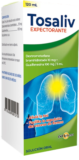 [03/28.2037885] Tosaliv Expectorante x 120ml Sol. Oral