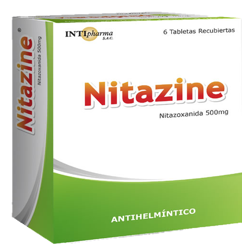 [10/26.2109654] Nitazine 500mg x 6Tab