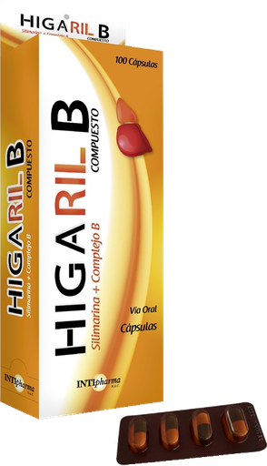 [02/28.2022415] Higaril B compuesto x 100Cap