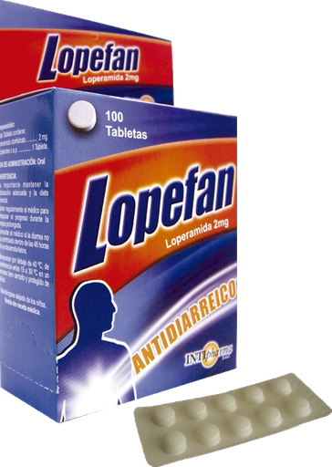 [06/29.2060566] Lopefan 2mg x 100Tab