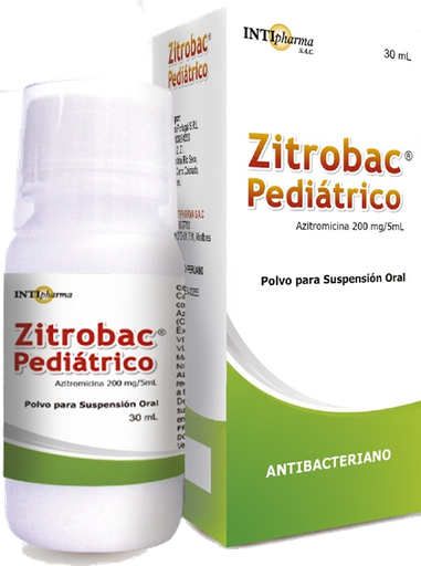 [04/26.2045293] Zitrobac Pediátrico 200mg/5ml x 30ml PPS