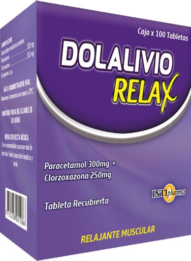 [12/27.2125474] Dolalivio Relax x 100Tab