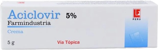[02/28.20291985] Aciclovir 5% crema x 5g Tubo