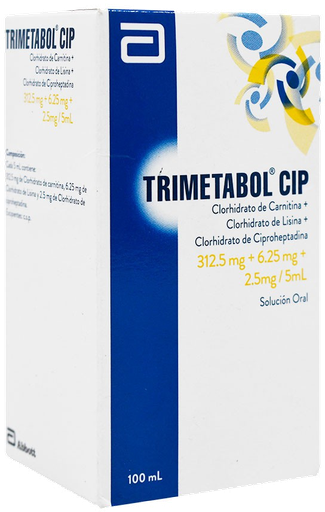 [12/26.21269594] Trimetabol Cip x 100ml Sol Oral