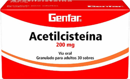 [08/26.DCL3412] Acetilcisteina 200mg x 30Sob