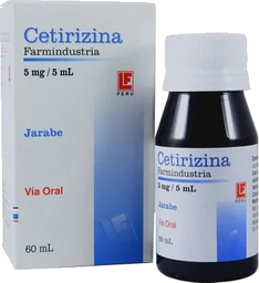 [02/27.20288315] Cetirizina 5mg/5ml x 60ml Jbe