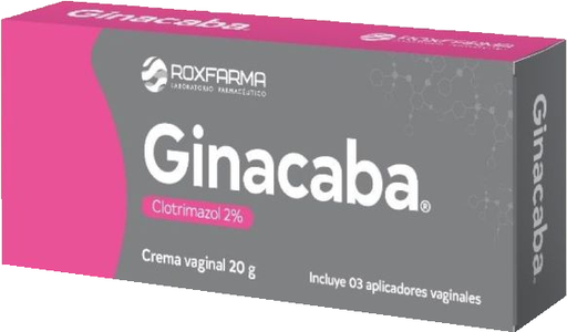 [03/28.2030296] Ginacaba 2% crema vaginal x 20g