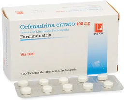 [10/26.21050504] Orfenadrina 100mg x 100Tab