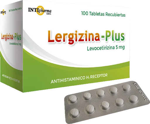 [08/28.2084575] Lergizina Plus 5mg x 100Tab