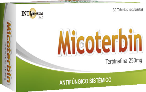 [07/26.2073743] Micoterbin 250mg x 30Tab