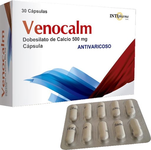 [07/27.2408099] Venocalm 500mg x 30Cap