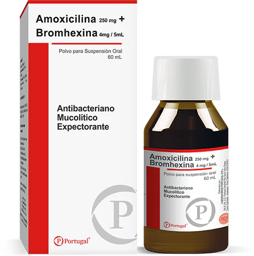 [12/28.2127445] Amoxicilina Bromhexina 250mg/4mg/5ml x 60ml PPS