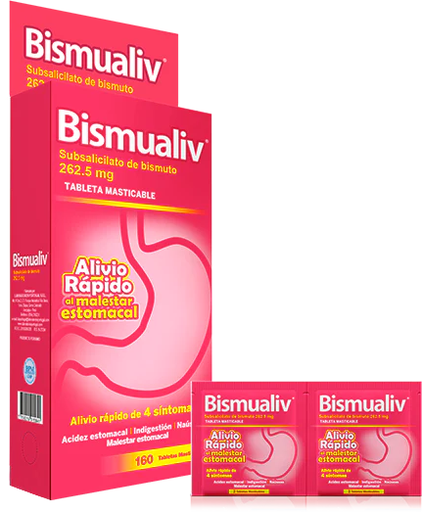 [12/27.2127244] Bismualiv 262.5mg x 160Tab Mast