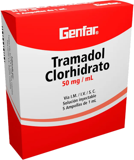 [09/26.D02032A] Tramadol 50mg/ml x 5Amp (Psi)