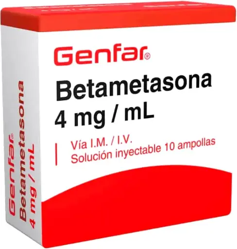 [03/28.F00664A] Betametasona 4mg/mL x 10Amp